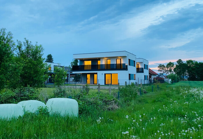 Projekt-Abschluss: Kainach/Weitendorf – Mitterweg 4 – Foto-Kollektion der fertigen Wohnanlage