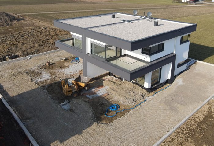 Video-Update: Dobl/Muttendorf – Hinterdorfweg 104 – Grobplanie der Außenflächen