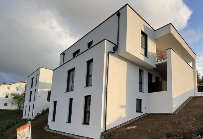 Projekt-Update: Hart bei Graz – Karl Binder-Gasse 46 – Fassade samt Fenster abgeschlossen!