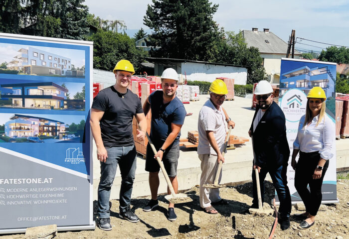 Projekt-Update: Graz – Mälzerweg 20 – Feierlicher Spatenstich stattgefunden!