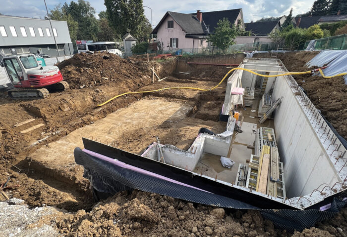 Projekt-Update: Fatestone-Headquarter – Kellerbereich am Entstehen